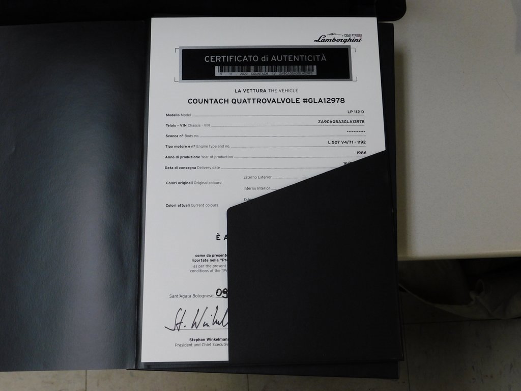 Used 1986 Lamborghini Countach Coupe image 90