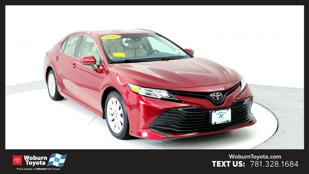 Certified 2018 Toyota Camry LE FWD image 1