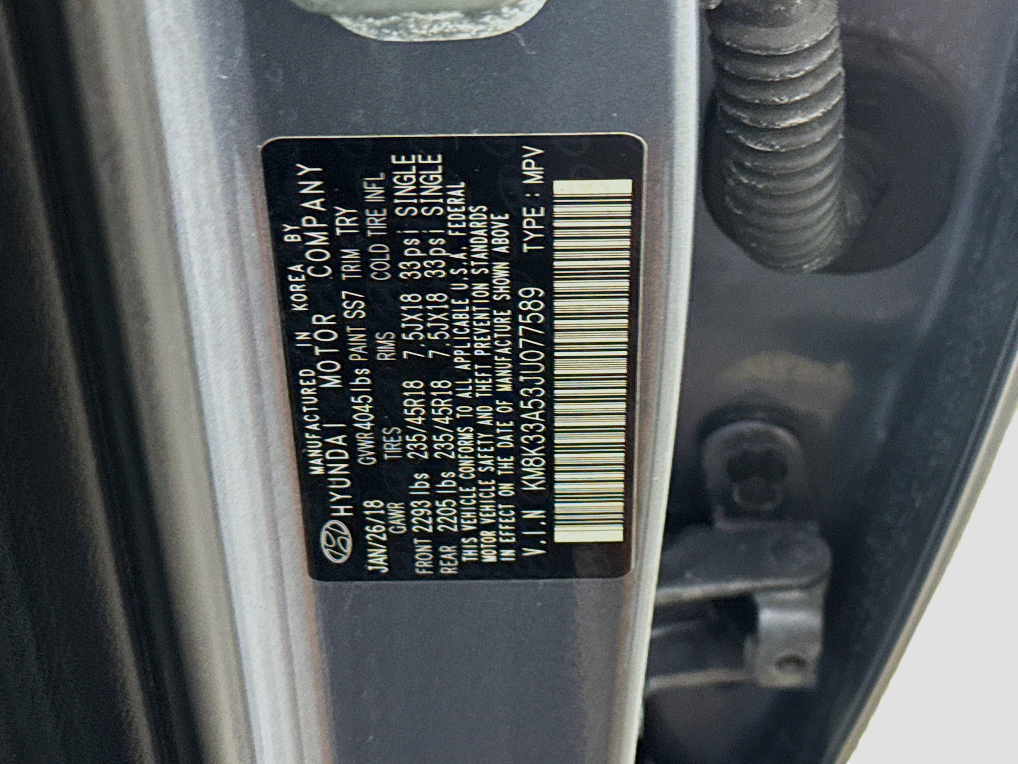 Used 2018 Hyundai Kona Limited image 40