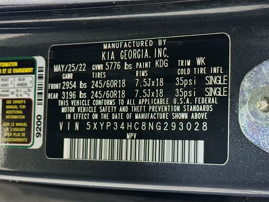 Used 2022 Kia Telluride EX w/ Towing Package image 39