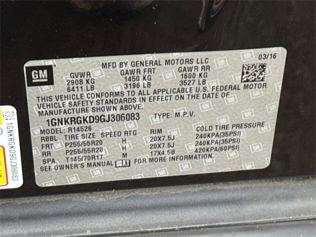 Used 2016 Chevrolet Traverse LT w/ Style and Technology Package image 25