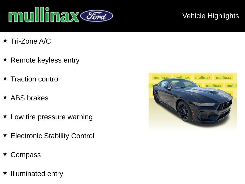 New 2026 Ford Mustang GT Premium w/ GT Performance Package RWD image 15