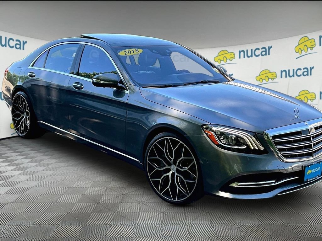 Used 2018 Mercedes-Benz S 450 4MATIC Sedan image 1