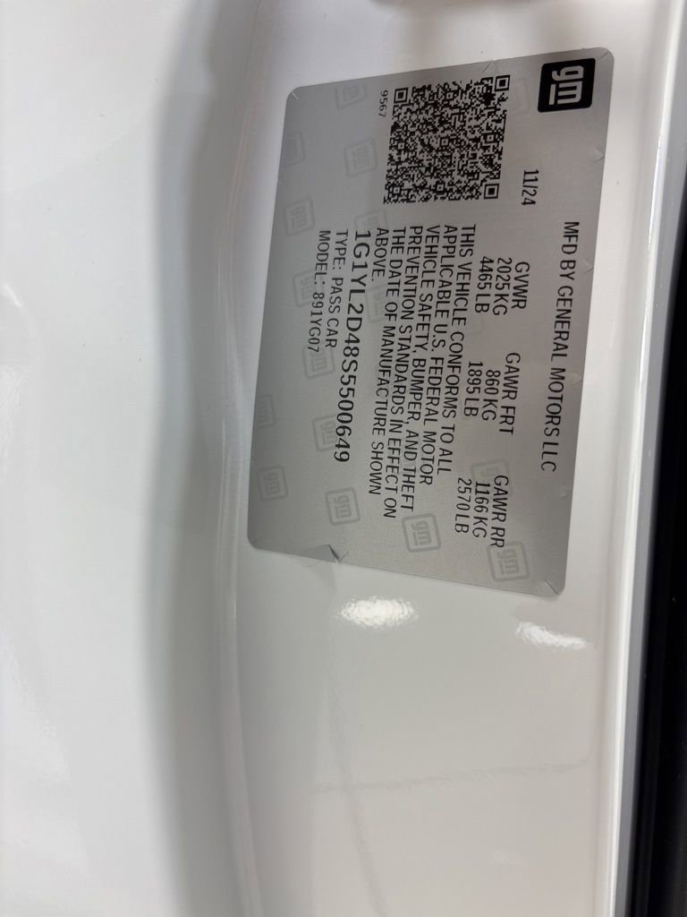 Used 2025 Chevrolet Corvette E-Ray w/ ZER Performance Package image 13