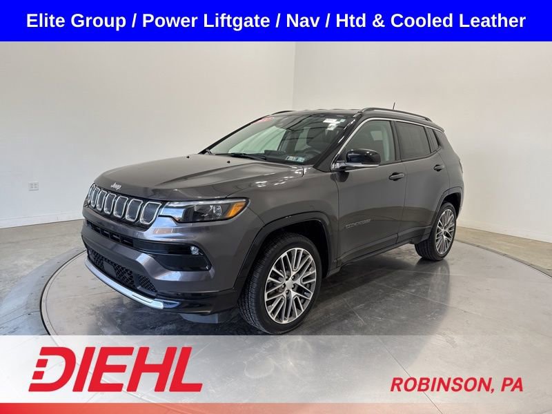 Used 2022 Jeep Compass Limited w/ Elite Group AWD/4WD image 3
