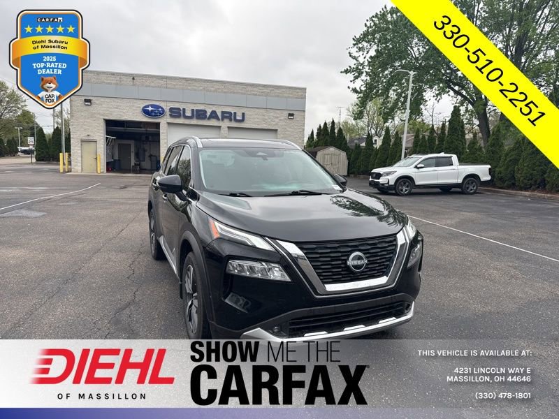 Used 2022 Nissan Rogue Platinum w/ Head-Up Display Package AWD/4WD image 1
