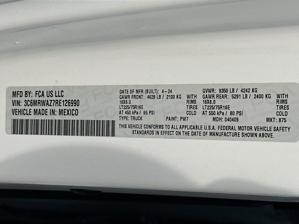 Used 2024 RAM ProMaster 3500 w/ Delivery Van Package image 36