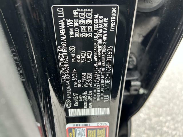 Certified 2022 Hyundai Santa Cruz Limited image 36