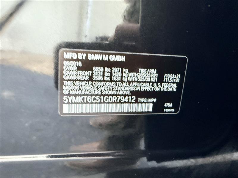 Used 2016 BMW X5 M AWD/4WD image 40