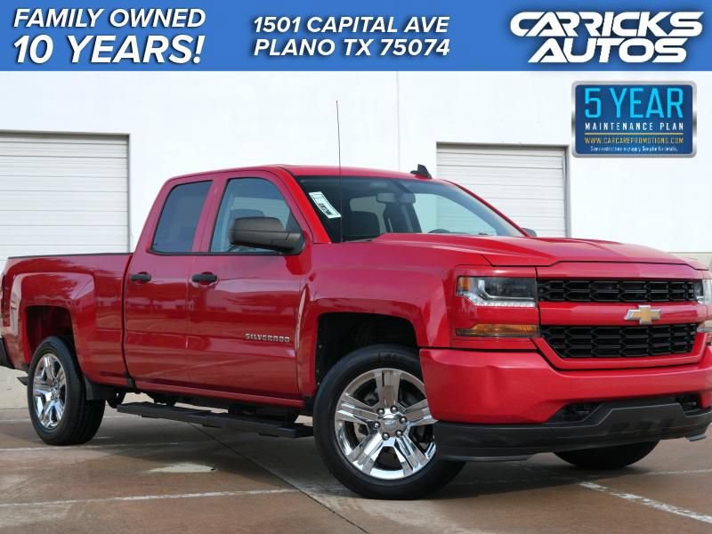 Used 2018 Chevrolet Silverado 1500 Custom w/ Custom Convenience Package RWD image 1