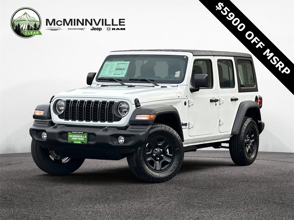 New 2025 Jeep Wrangler Sport
