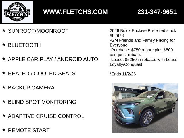 New 2027 Buick Enclave Avenir AWD/4WD image 2