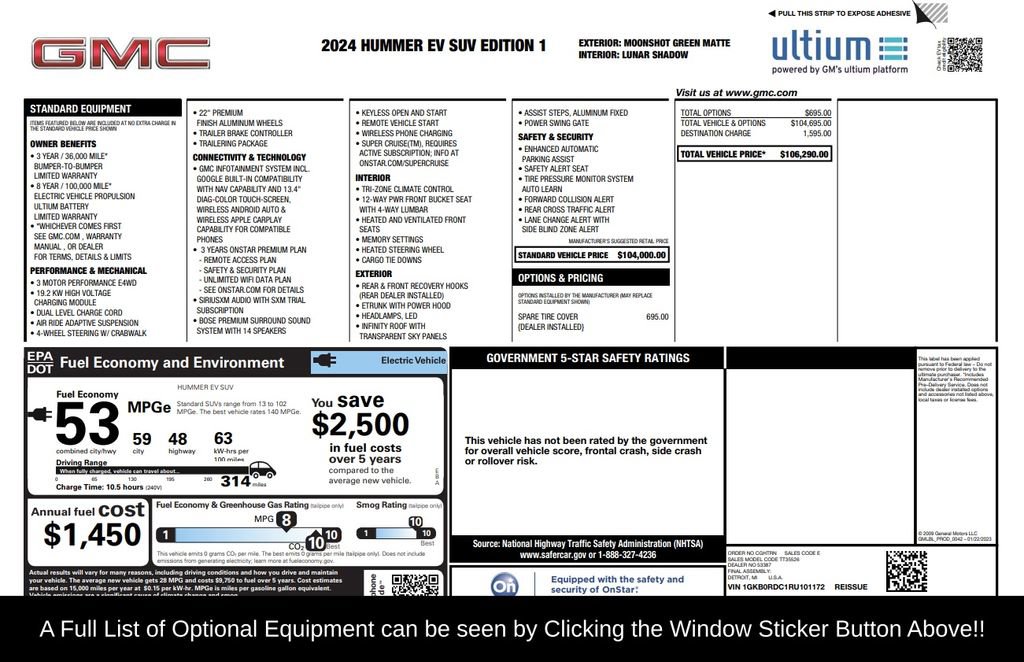 Used 2024 GMC Hummer EV 3X video 2