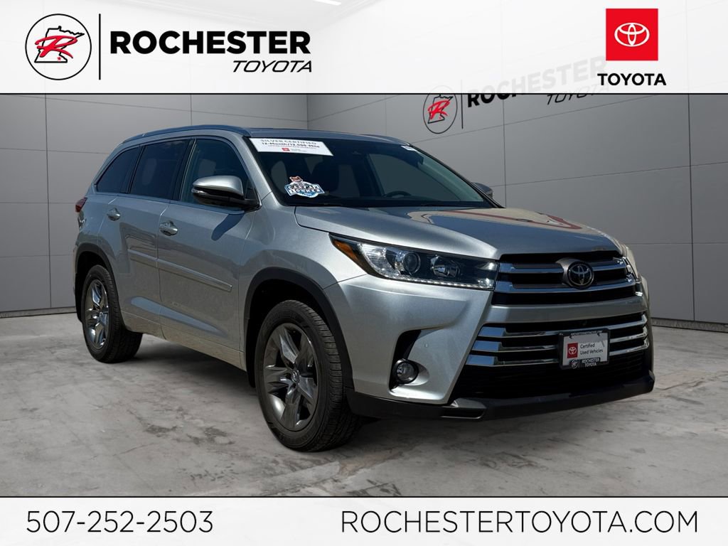 Certified 2018 Toyota Highlander Limited Platinum w/ Carpet Mat Package (TMS) AWD/4WD image 1