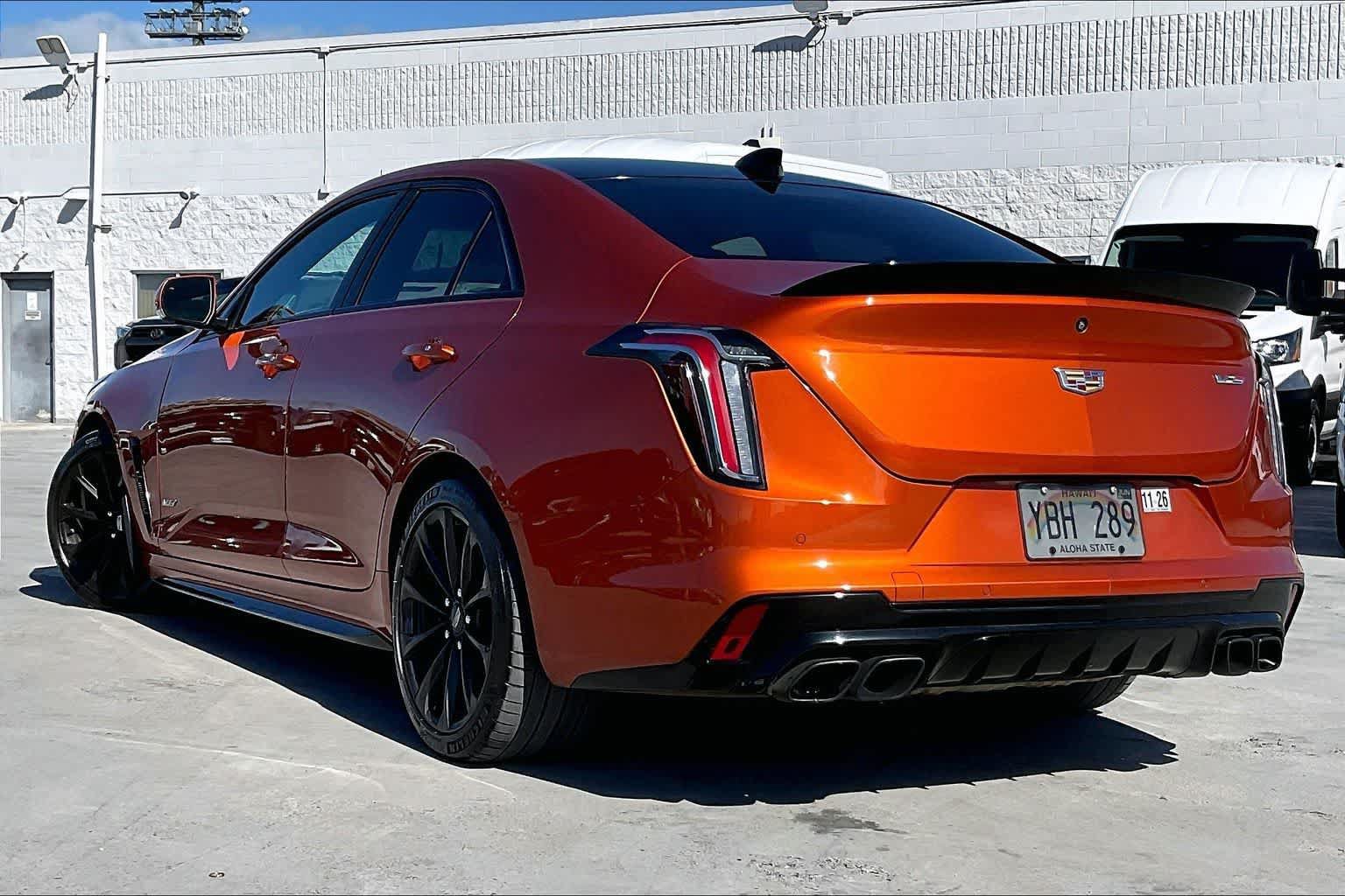 Used 2022 Cadillac CT4 V Blackwing w/ Technology Package RWD image 4