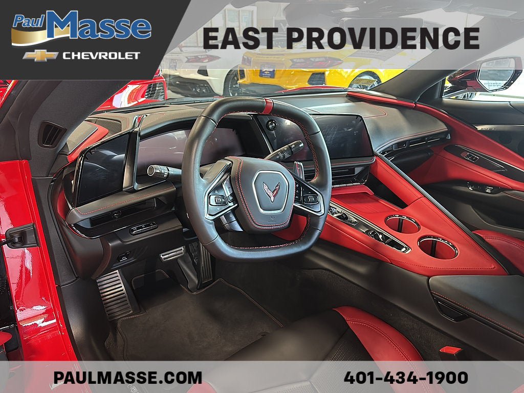 Certified 2026 Chevrolet Corvette Stingray Preferred Cpe w/ Stealth Interior Trim Package RWD image 12
