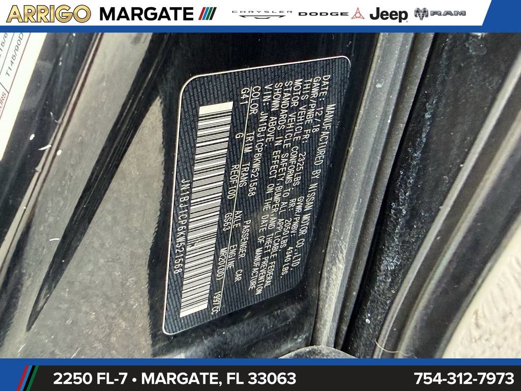 Used 2019 Nissan Rogue Sport S w/ Appearance Package FWD image 19