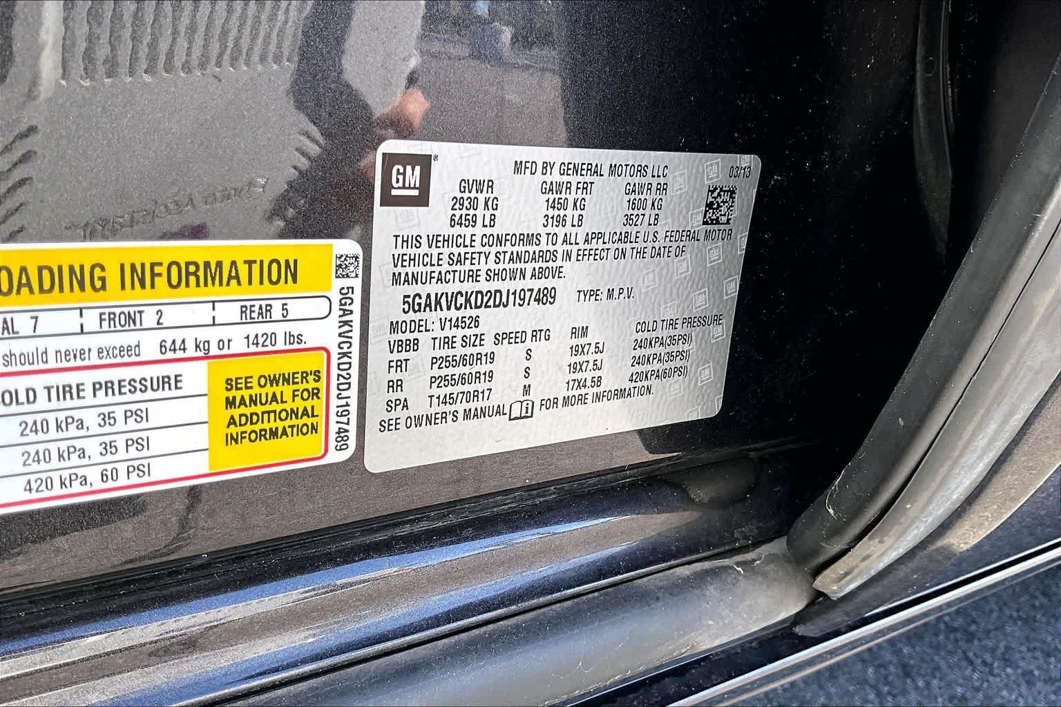 Used 2013 Buick Enclave Leather w/ Trailering Provision Package AWD/4WD image 35