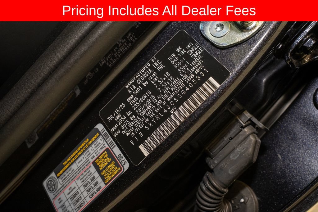 Used 2025 Kia Sorento S w/ Panoramic Sunroof Package FWD image 20