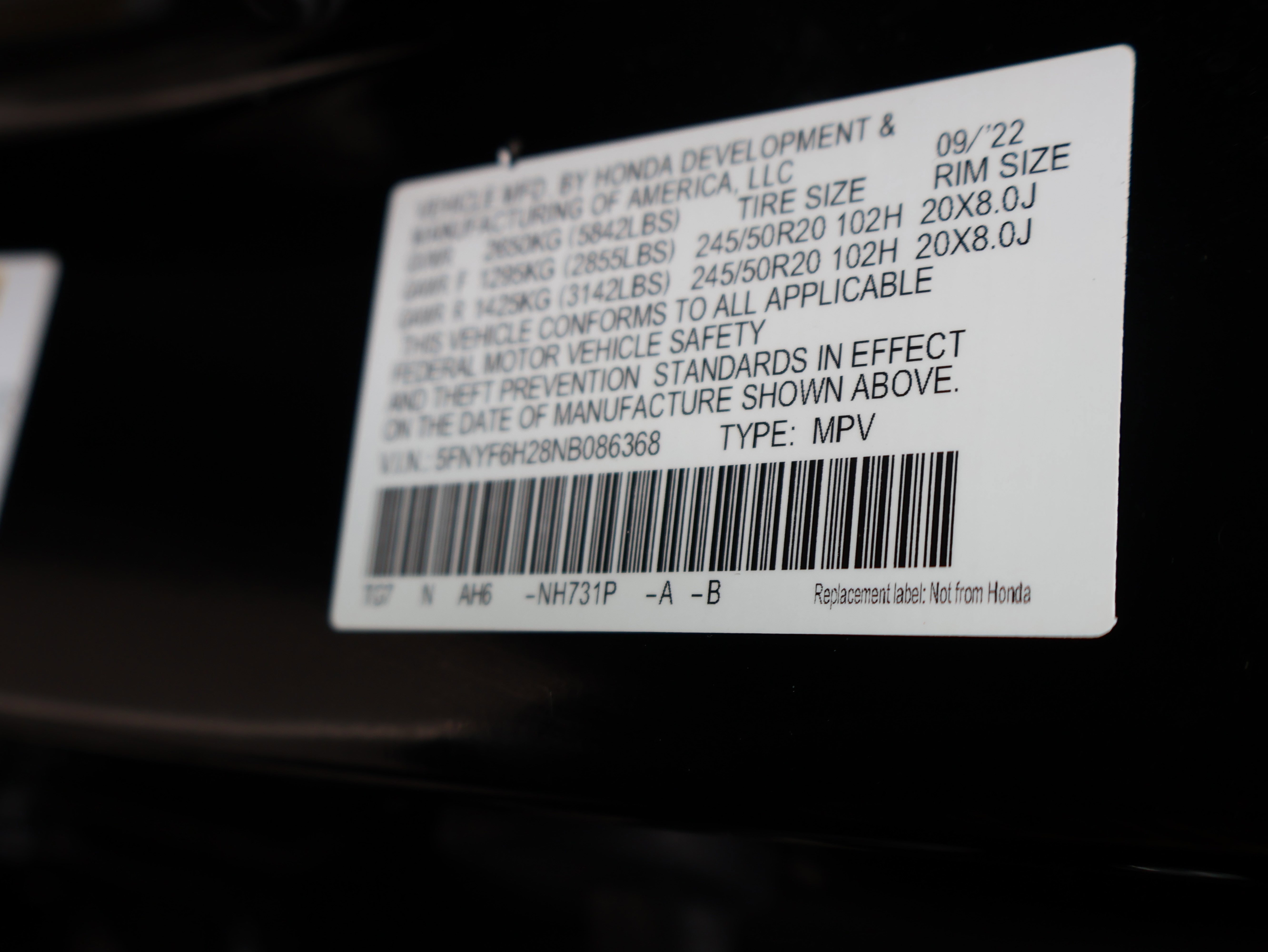 Used 2022 Honda Pilot Special Edition image 48