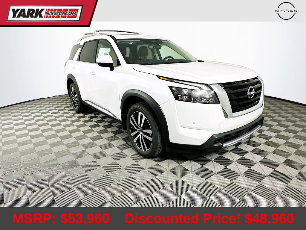 New 2025 Nissan Pathfinder Platinum w/ Cargo Package 360° Tour