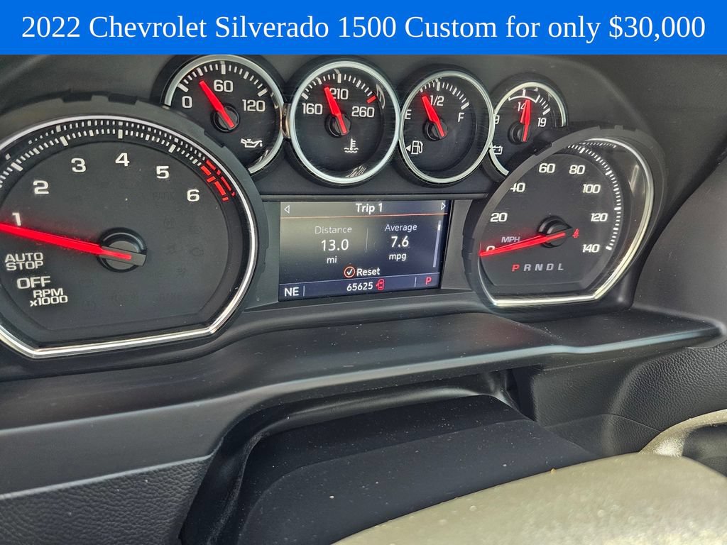 Used 2022 Chevrolet Silverado 1500 Custom w/ Safety Confidence Package RWD image 27