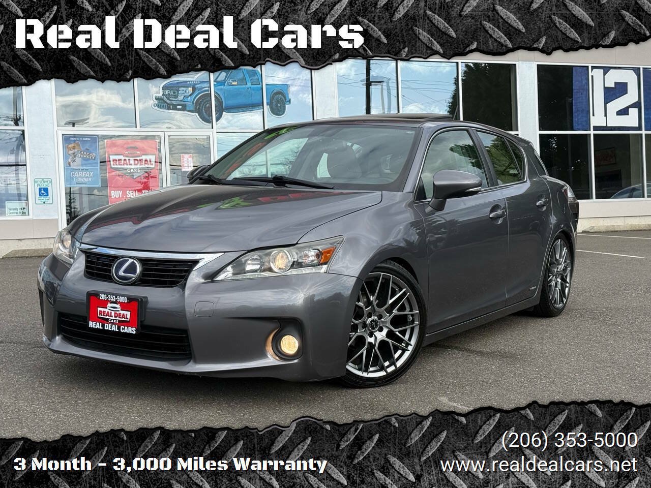 Used 2013 Lexus CT 200h w/ Seat Comfort Pkg FWD image 1
