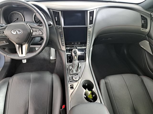 Used 2022 INFINITI Q60 Red Sport 400 w/ Carbon Fiber Package RWD image 12