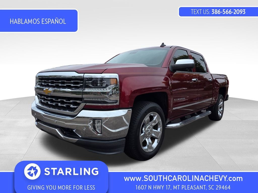 Used 2017 Chevrolet Silverado 1500 LTZ w/ Sport Package