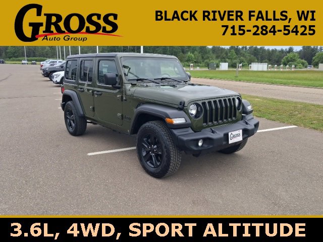 Certified 2021 Jeep Wrangler Unlimited Sport