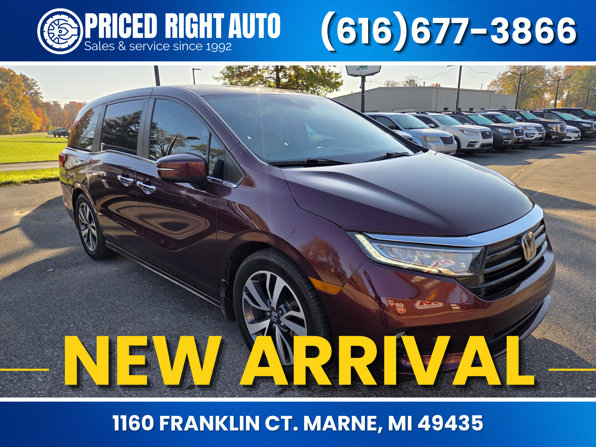 Used 2021 Honda Odyssey Touring image 1