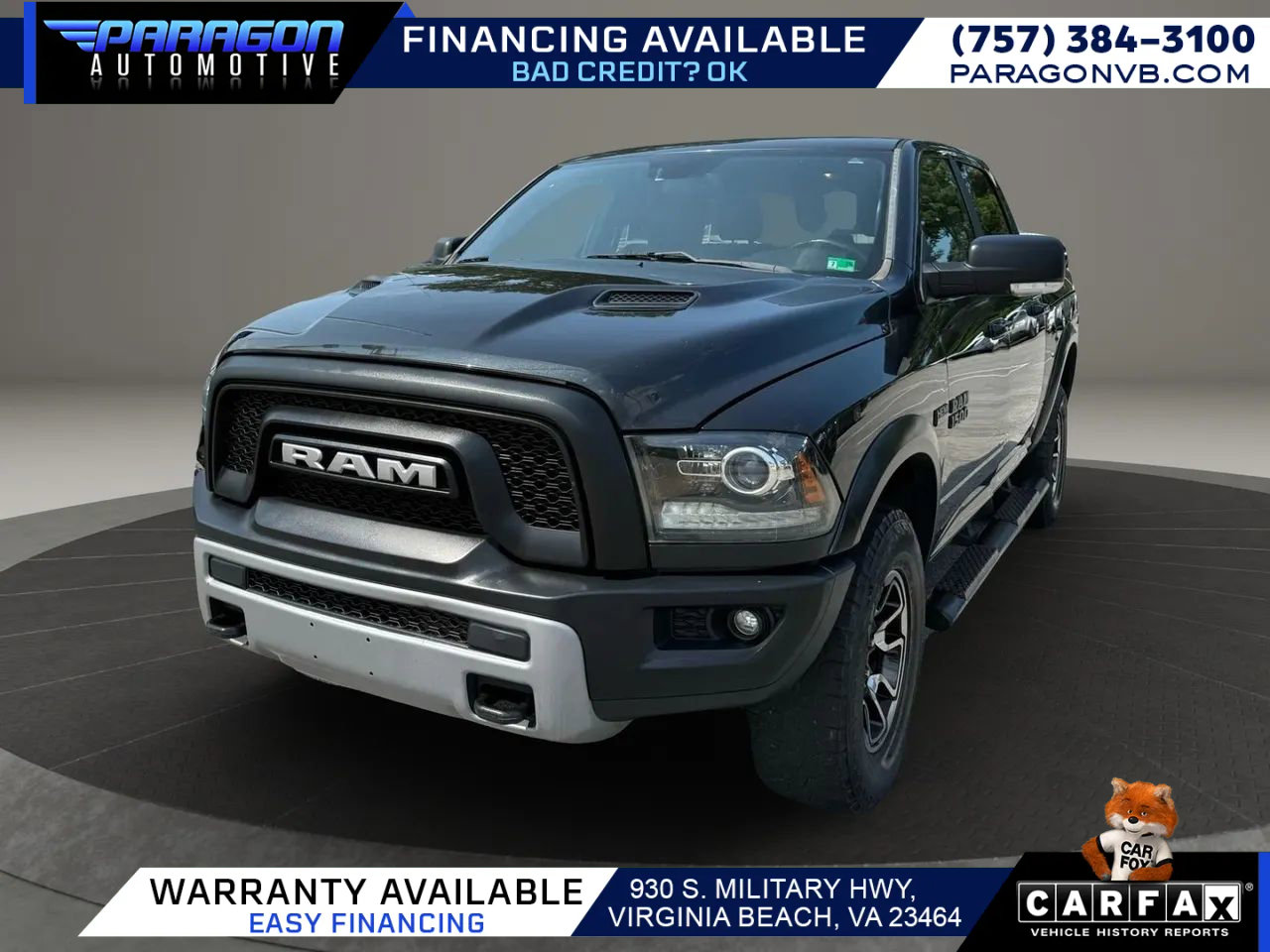 Used 2017 RAM 1500 Rebel w/ Luxury Group