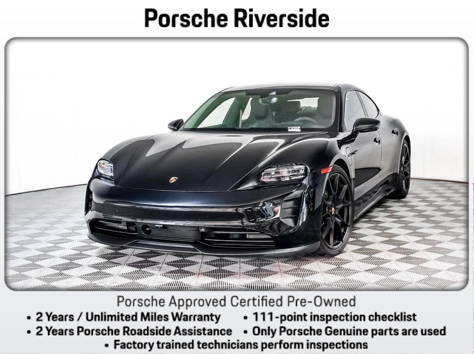 Certified 2024 Porsche Taycan GTS w/ Premium Package (P6U)