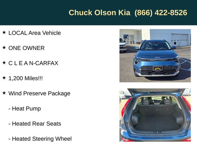 Certified 2024 Kia Niro Wind w/ Wind Preserve Package FWD image 5