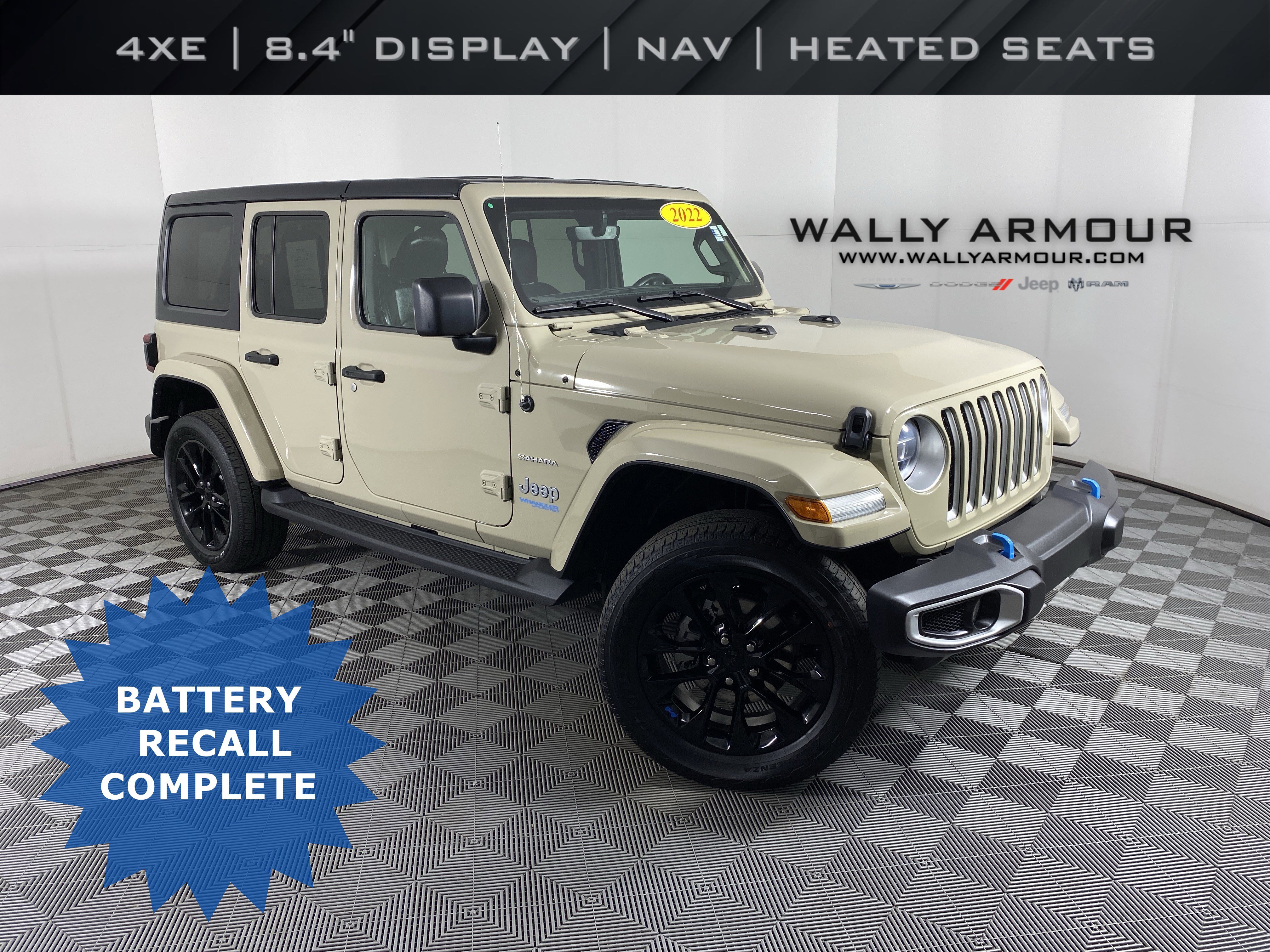 Used 2022 Jeep Wrangler Unlimited Sahara w/ Cold Weather Group video 1