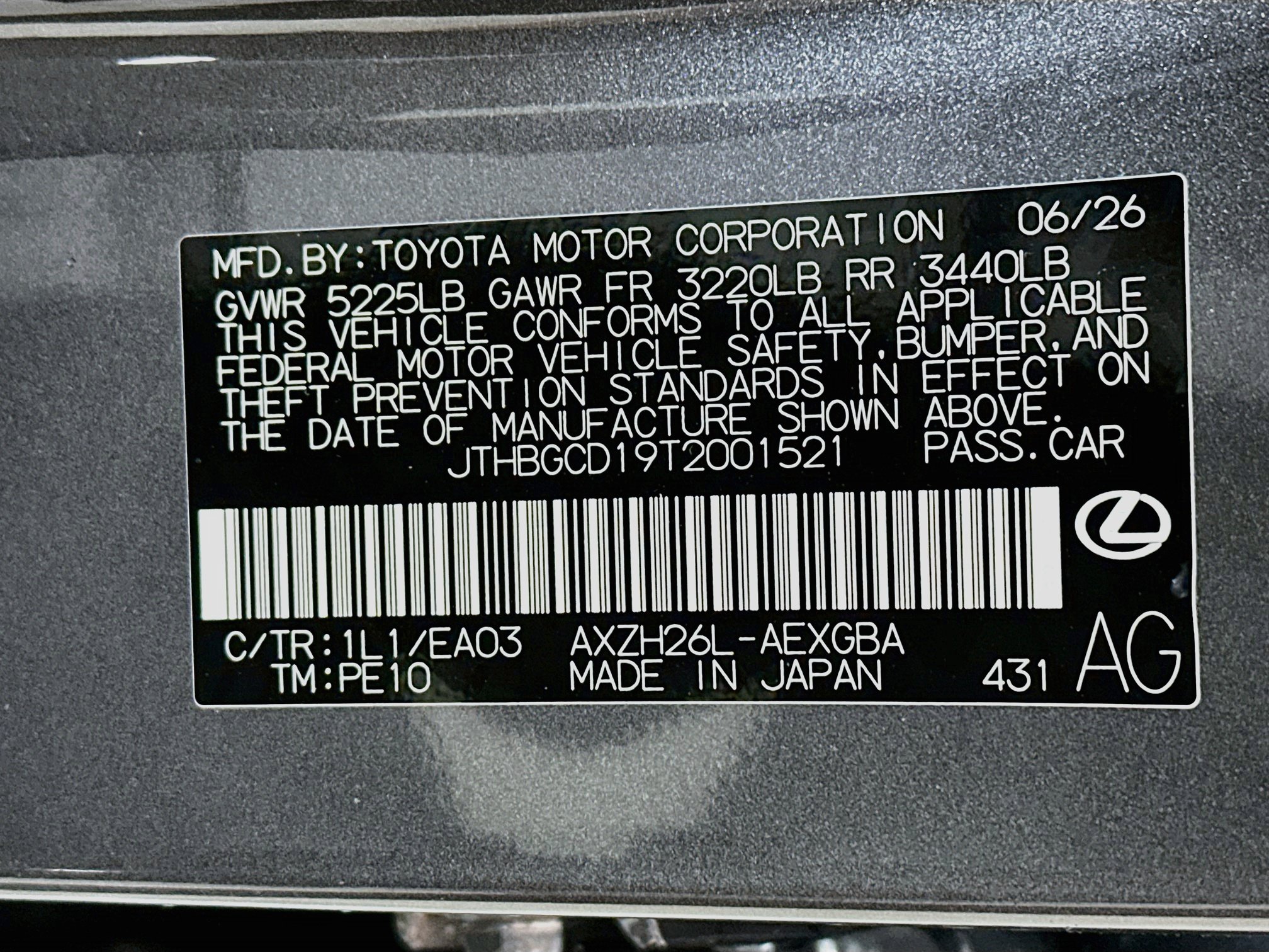 New 2026 Lexus ES 350h AWD w/ Convenience Package image 30