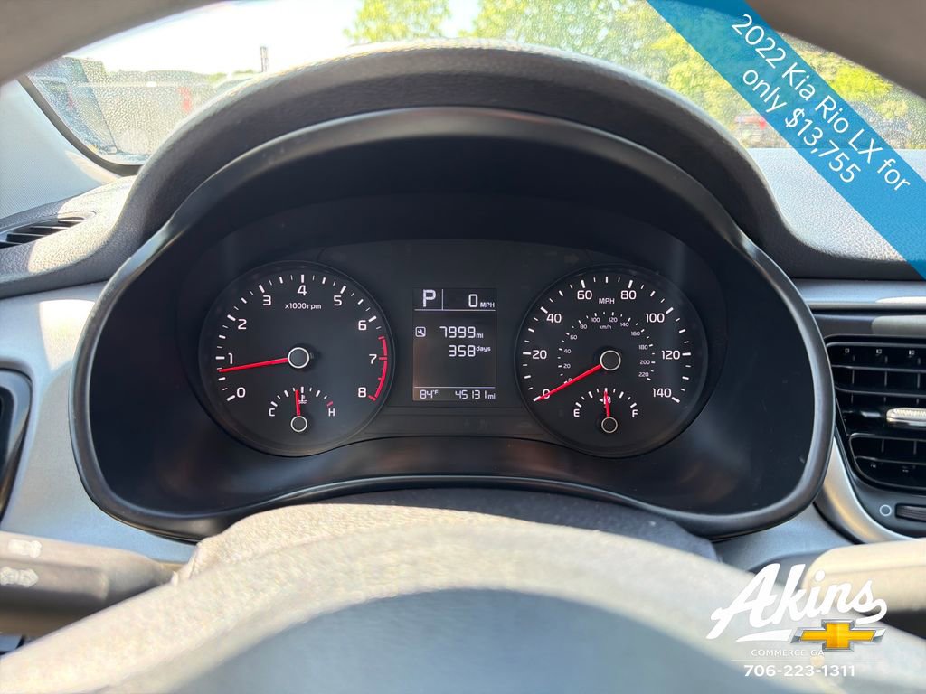 Used 2022 Kia Rio LX FWD image 23