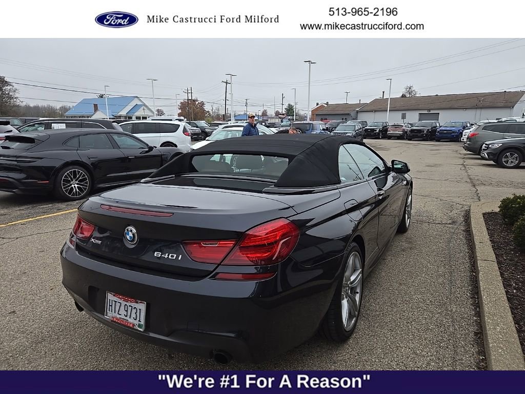 Used 2015 BMW 640i xDrive Convertible image 4