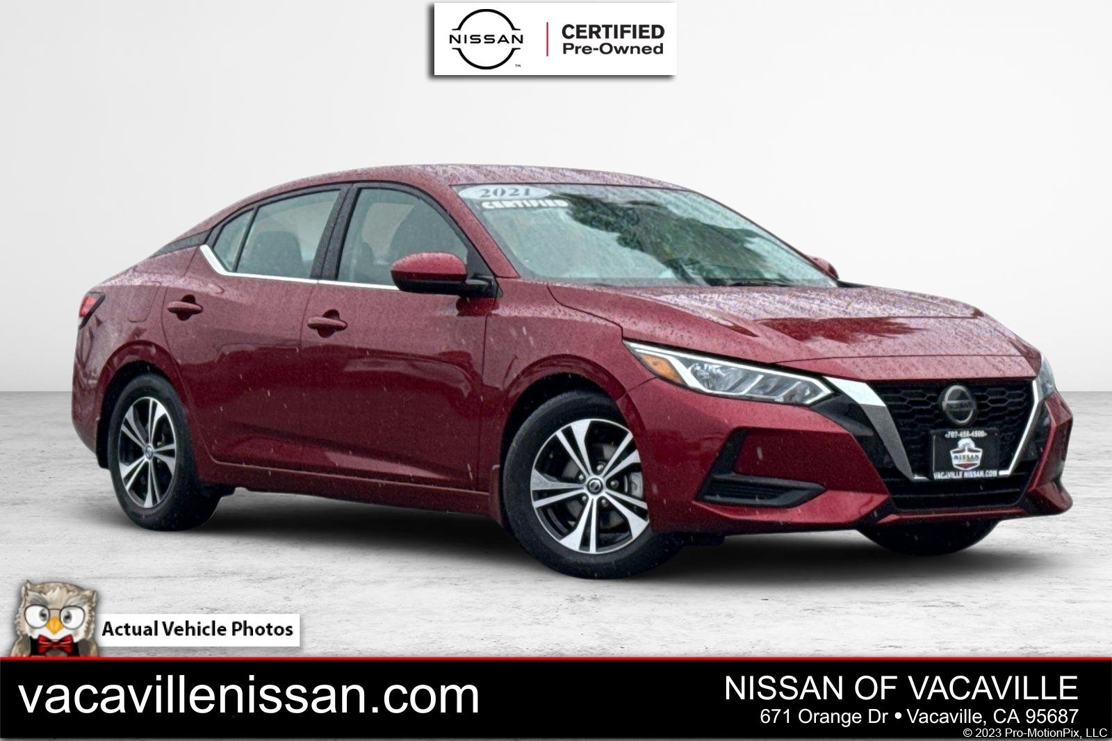 Certified 2021 Nissan Sentra SV