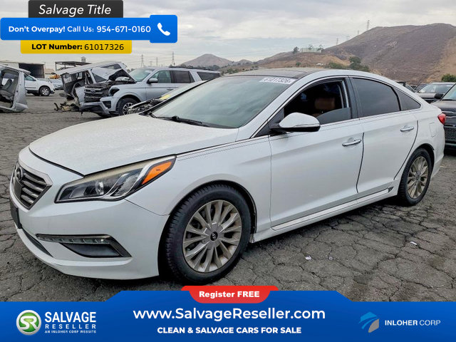 Used 2015 Hyundai Sonata Limited w/ Option Group 06