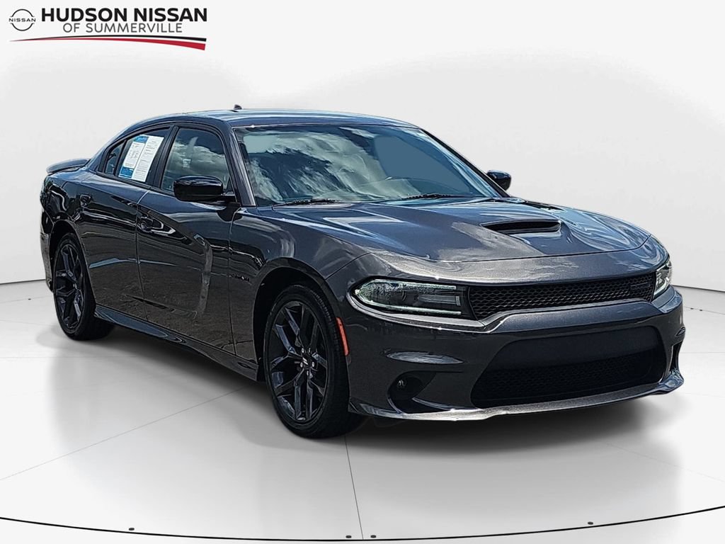 Used 2021 Dodge Charger R/T w/ Blacktop Package RWD image 1