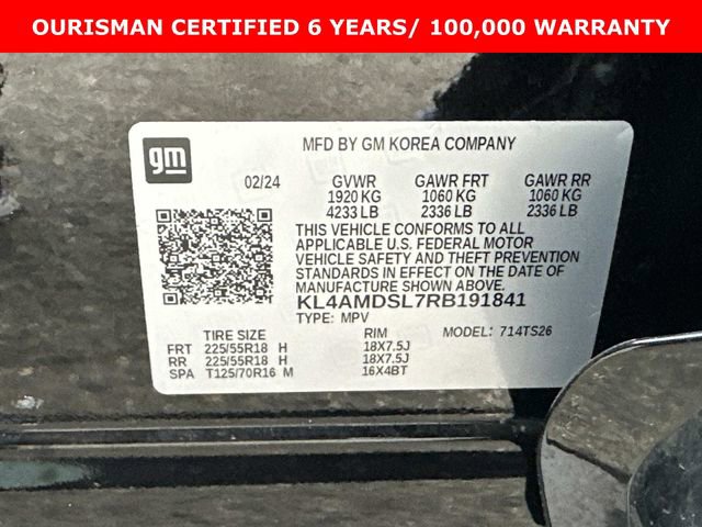 Certified 2024 Buick Encore GX Sport Touring w/ Comfort Package image 31