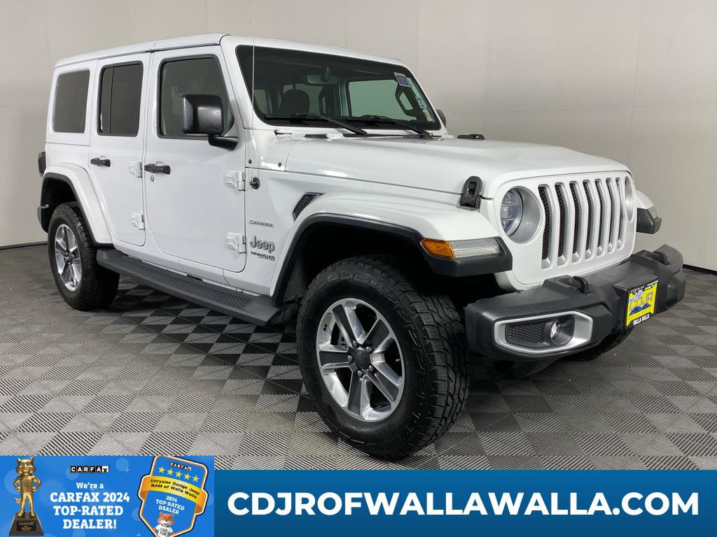 Used 2018 Jeep Wrangler Unlimited Sahara image 1