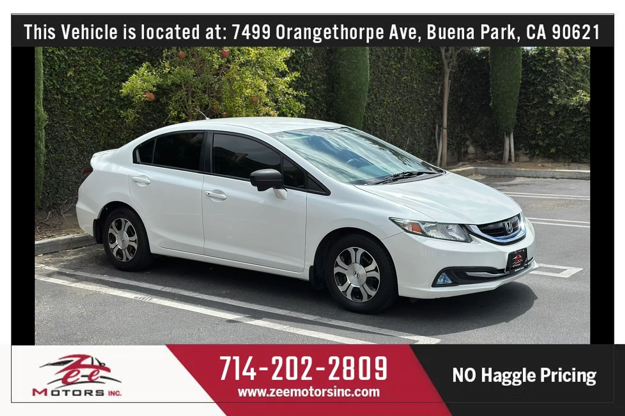 Used 2015 Honda Civic Hybrid Sedan image 4