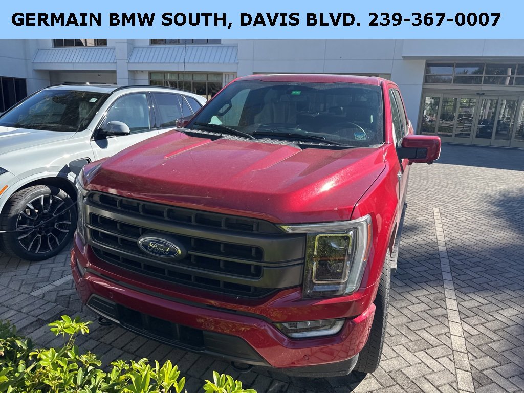 Used 2021 Ford F150 Lariat w/ Equipment Group 502A High image 4