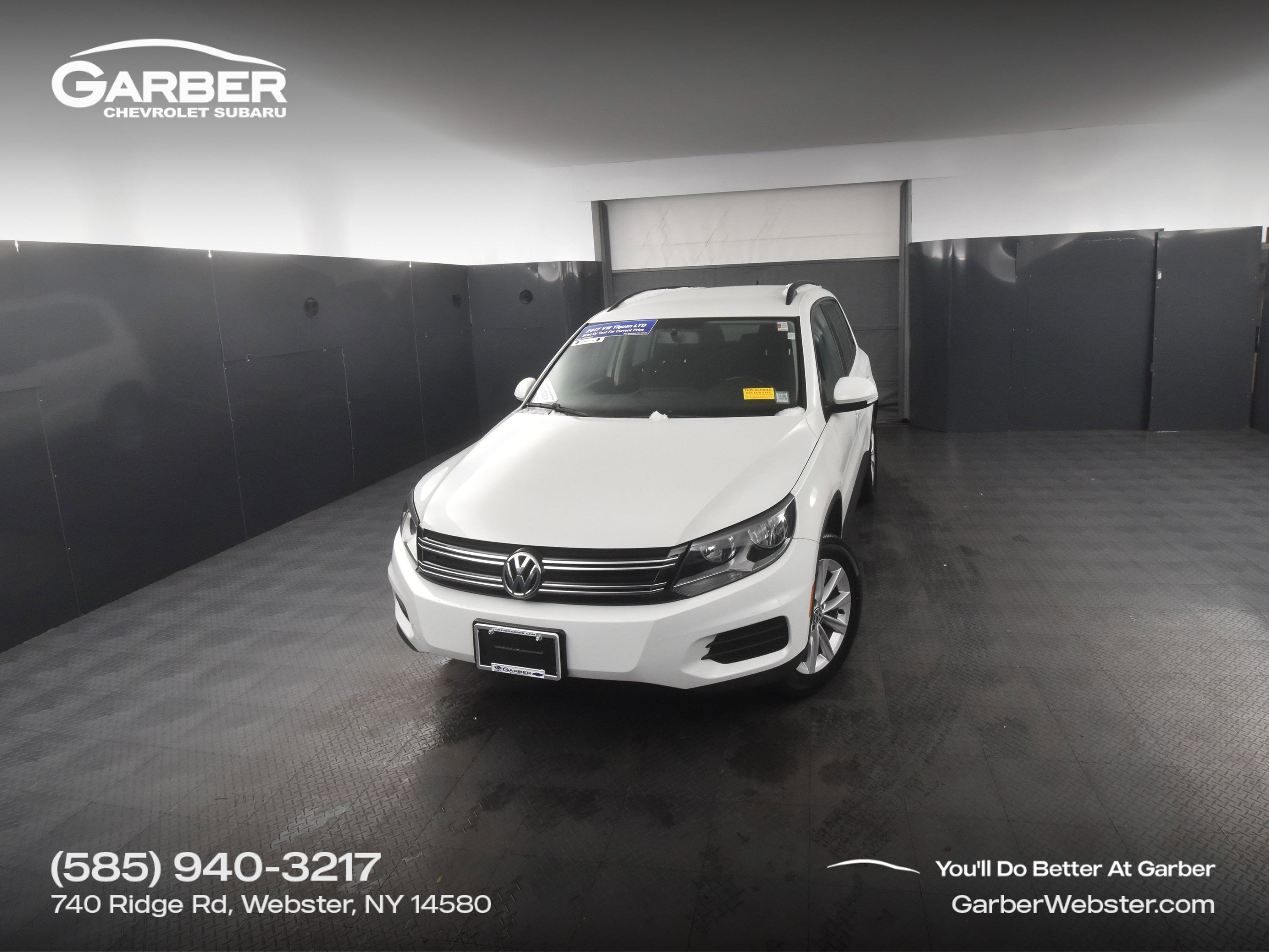 Used 2017 Volkswagen Tiguan Limited w/ Premium Package