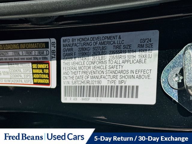 Used 2024 Acura RDX w/ Technology Package AWD/4WD image 40