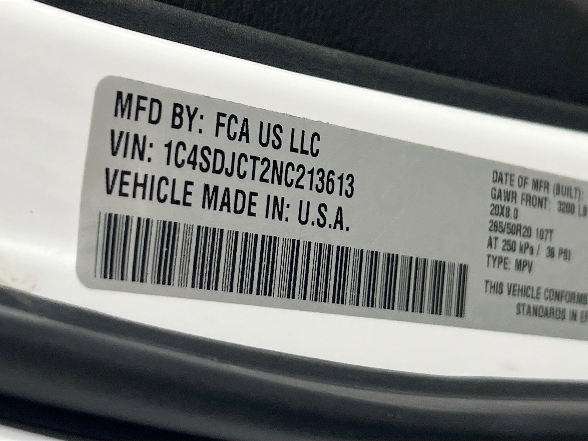 Used 2022 Dodge Durango R/T w/ Blacktop Package AWD/4WD image 32