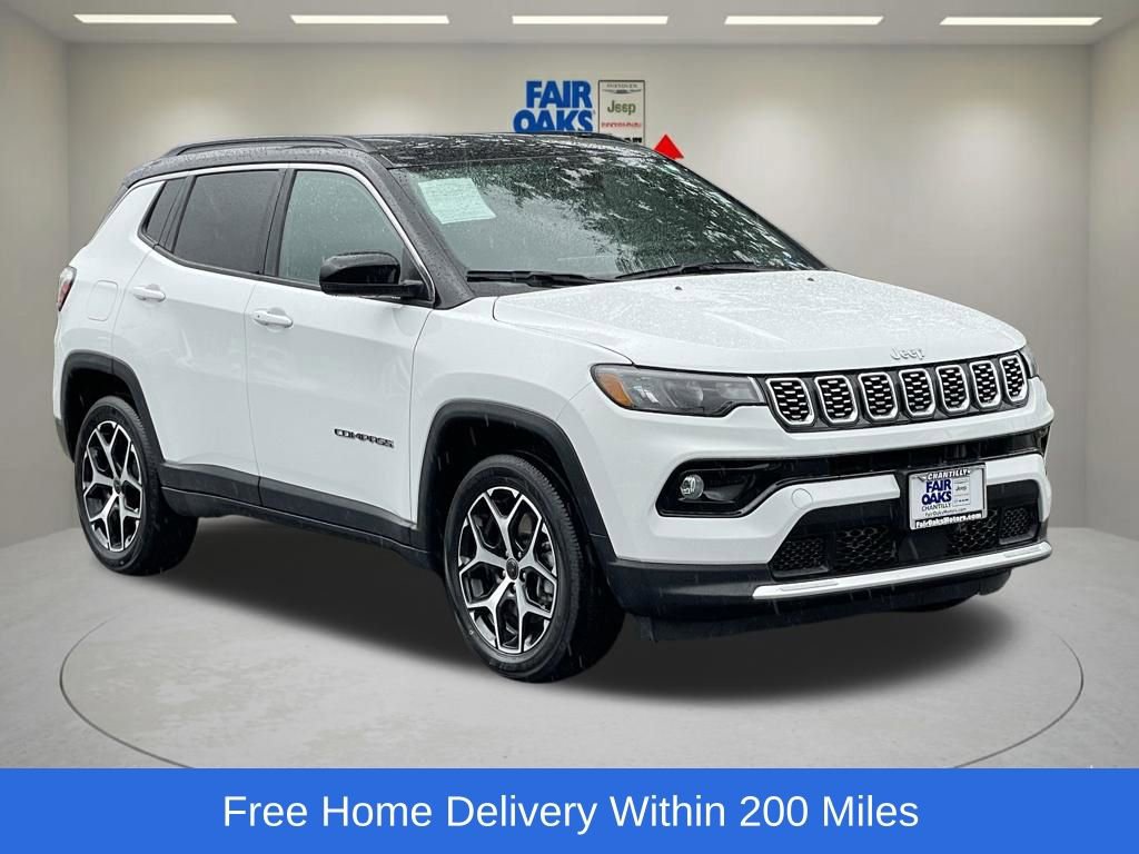 Certified 2025 Jeep Compass Limited AWD/4WD image 1