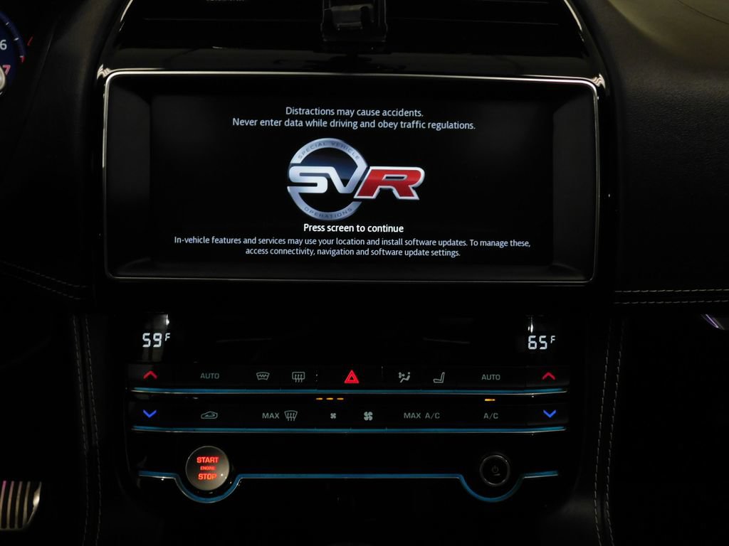 Used 2020 Jaguar F-PACE SVR AWD/4WD image 44